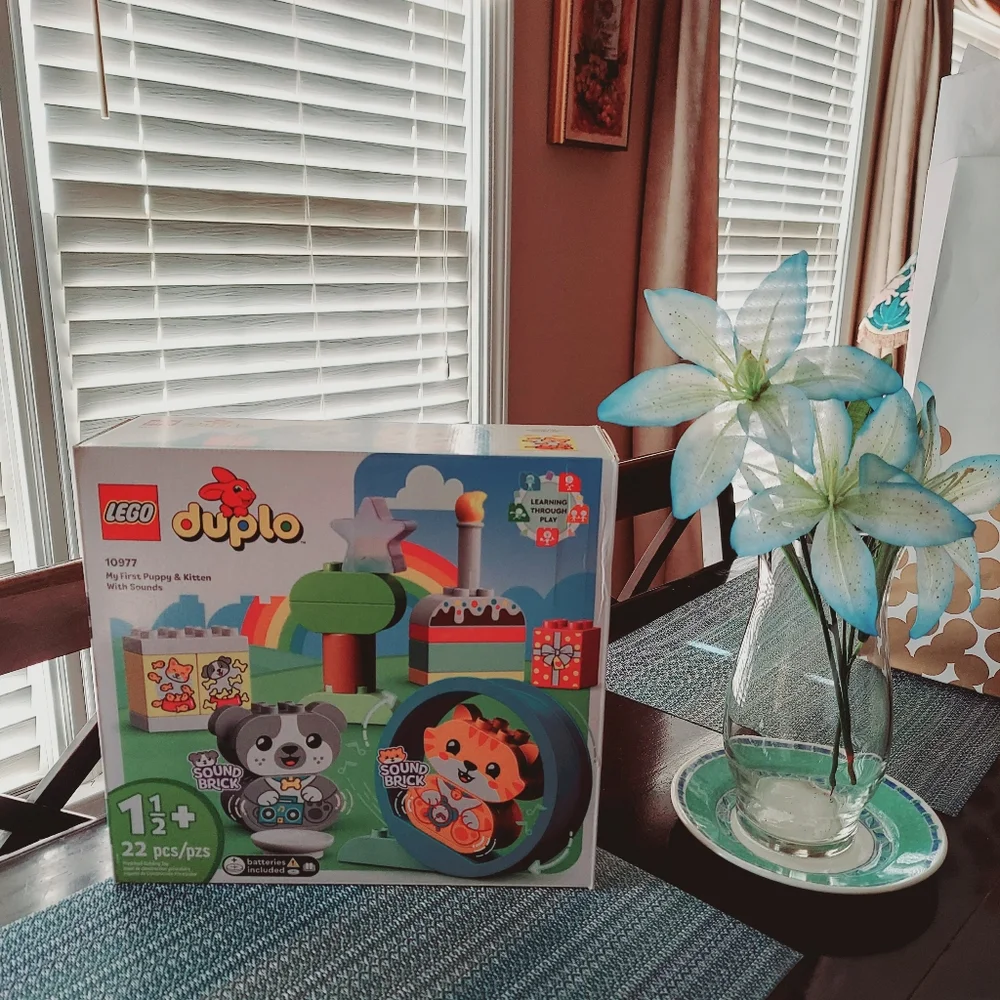 LEGO DUPLO My First Puppy & Kitten with Sounds Pet Toy BNWT SO